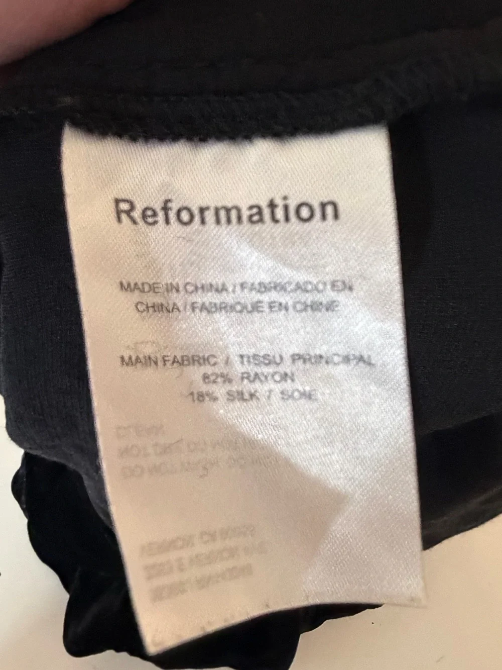 Reformation harri black
